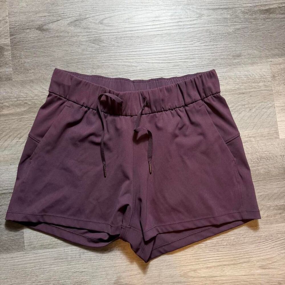 Lululemon Women's Purple and Brown Shorts